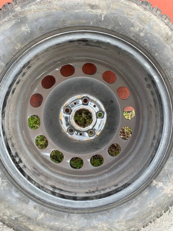 Диск металевий запаска WAG 5x112 r16