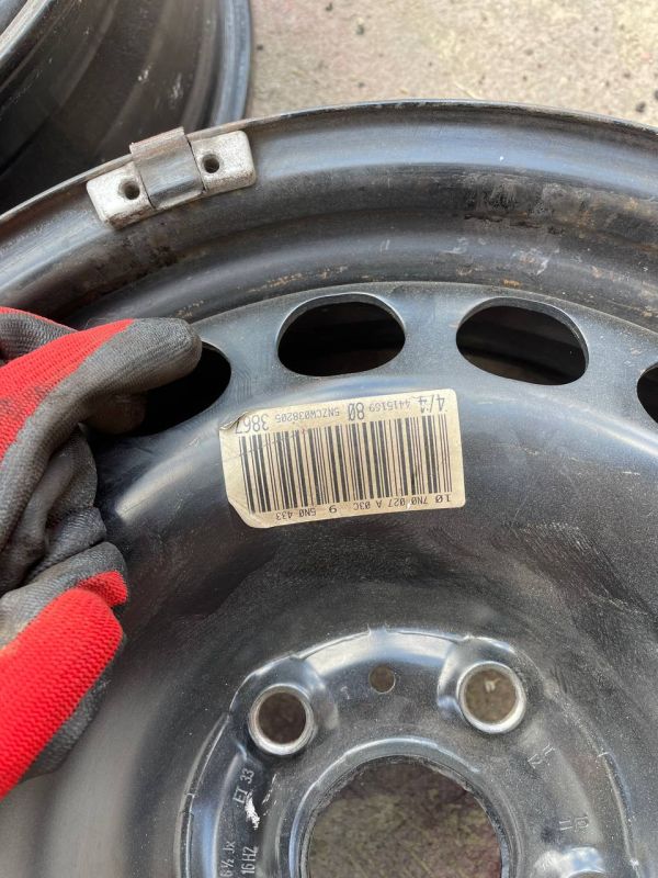 Диски комплект VAG 5x112 r16 et 33 Стан нових