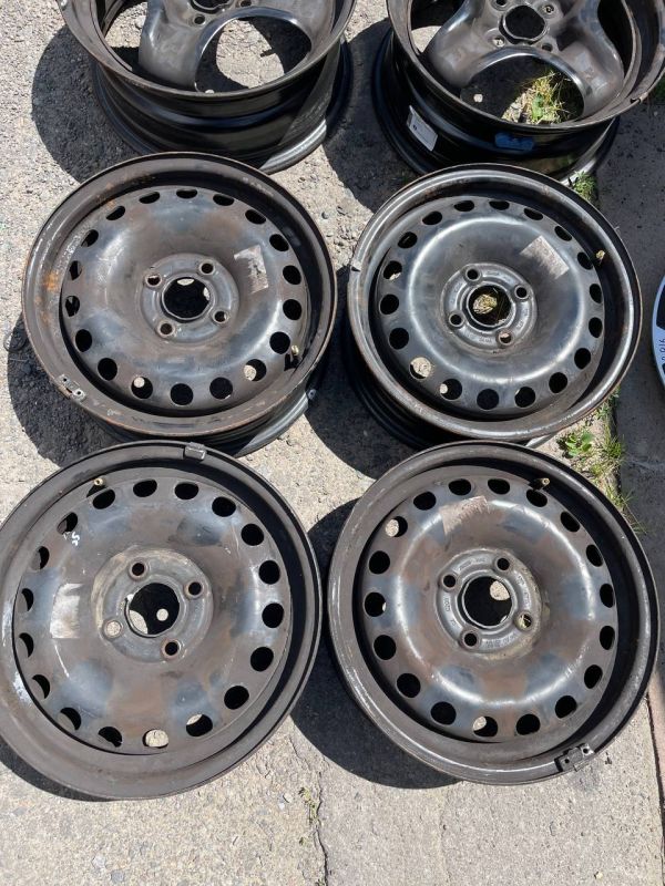 Диски металеві комплект Volkswagen 4x100 r14