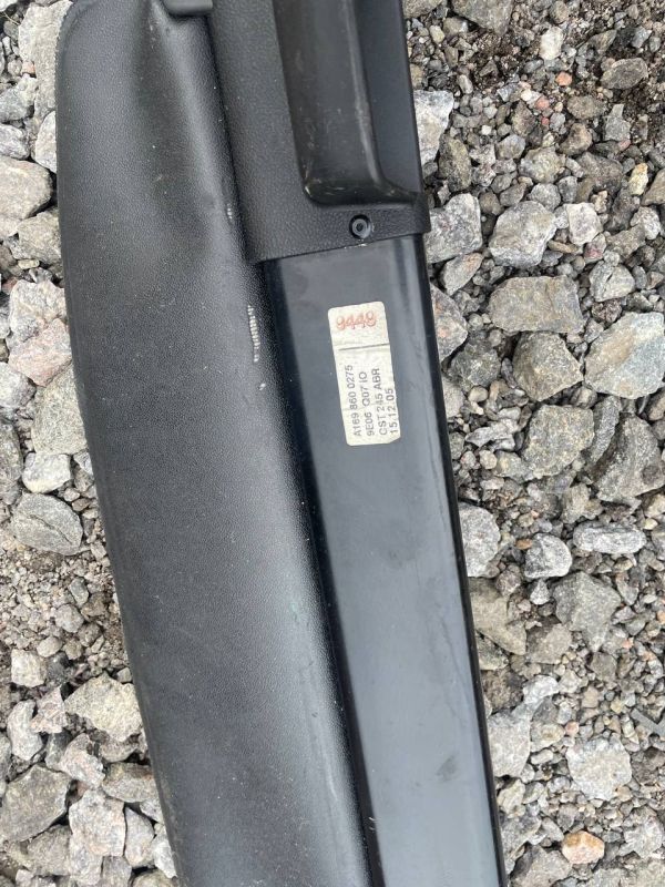 Шторка ролет полка багажника MERCEDES B W245 a1698600275
