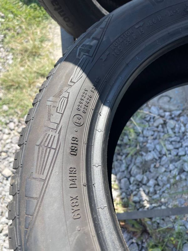 Шини пара Continental 185/55 r15 все сезон резина