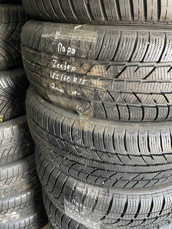 Шини пара zeetex 185/60 r15 зима резина