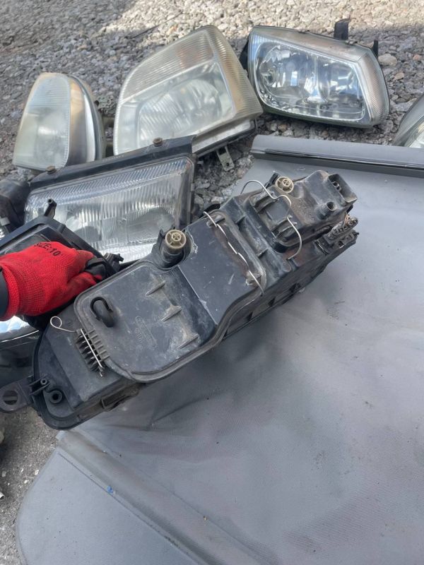 Фари пара ліва права Fiat Punto 2 Фіат пунто 2 2003-2010 Лінзовані