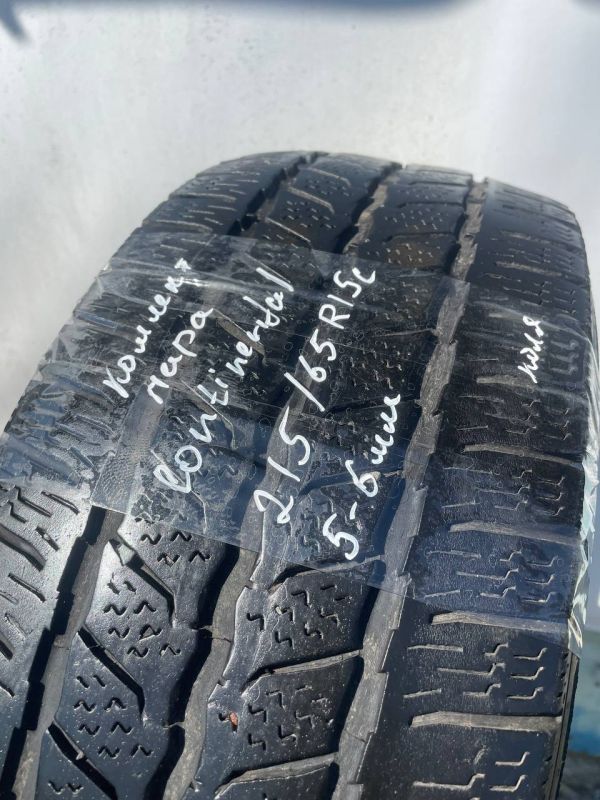 Шини комплект/пара Continental 215/65 r15c зима резина