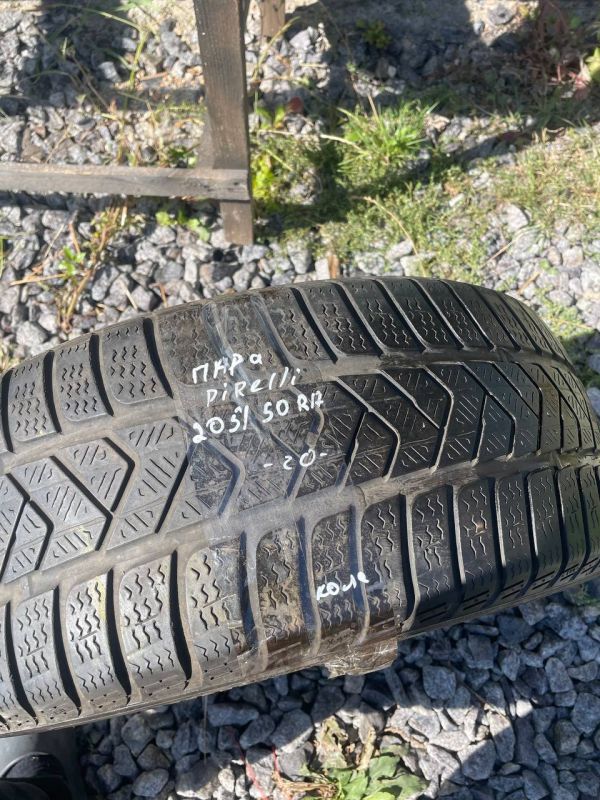 Шини пара Pirelli 205/50 r17 зима резина