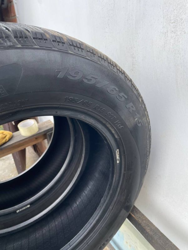 Шини пара Pirelli 195/65 r15 зима все сезон резина