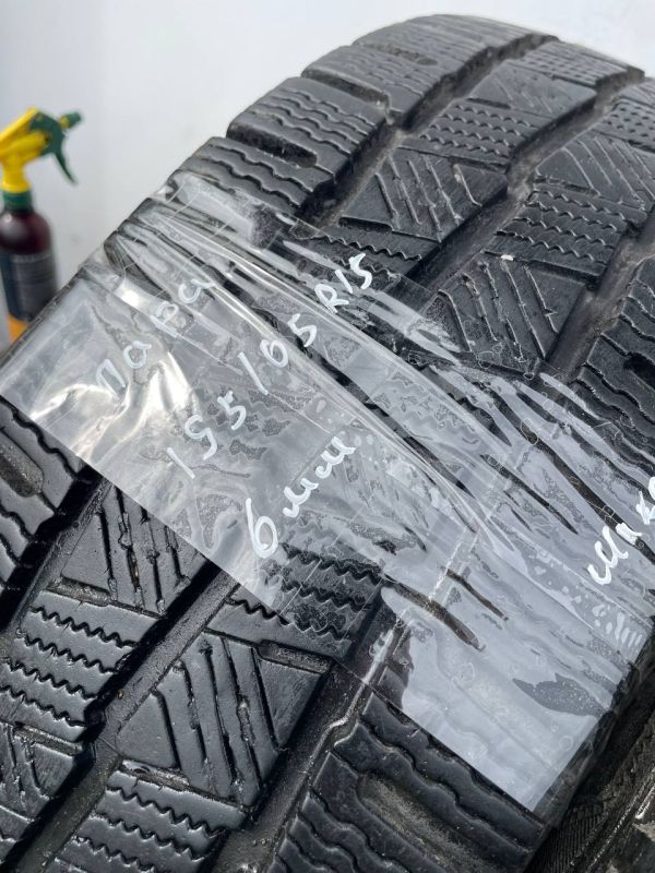 Шини пара 195/65 r15 6/5+mm зима резина