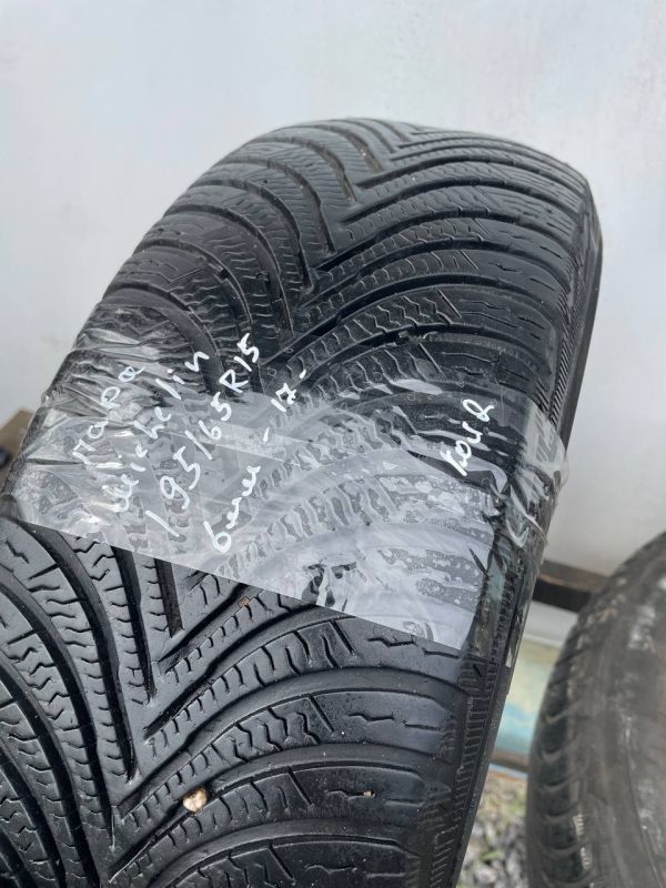 Шини пара Michelin 195/65 r15 зима резина