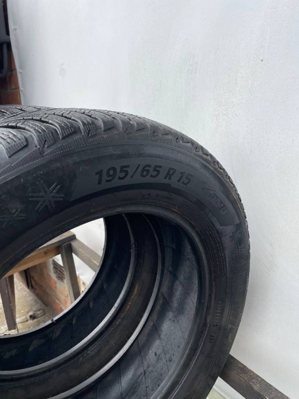 Шини пара Michelin 195/65 r15 зима резина