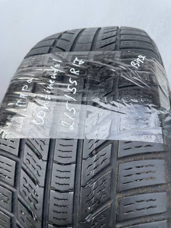 Шини пара Continental 215/55 r17 зима резина