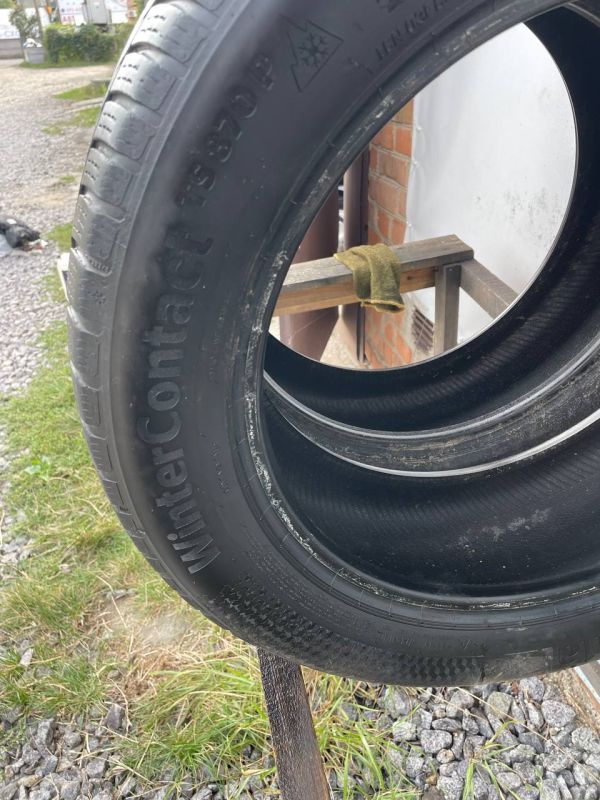 Шини пара Continental 215/55 r17 зима резина