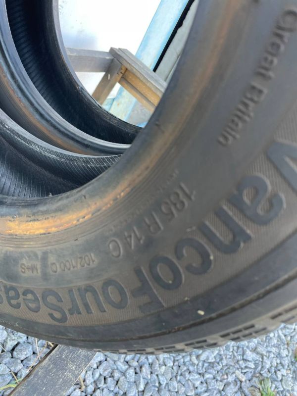 Шини пара Continental 185r14c все сезон резина