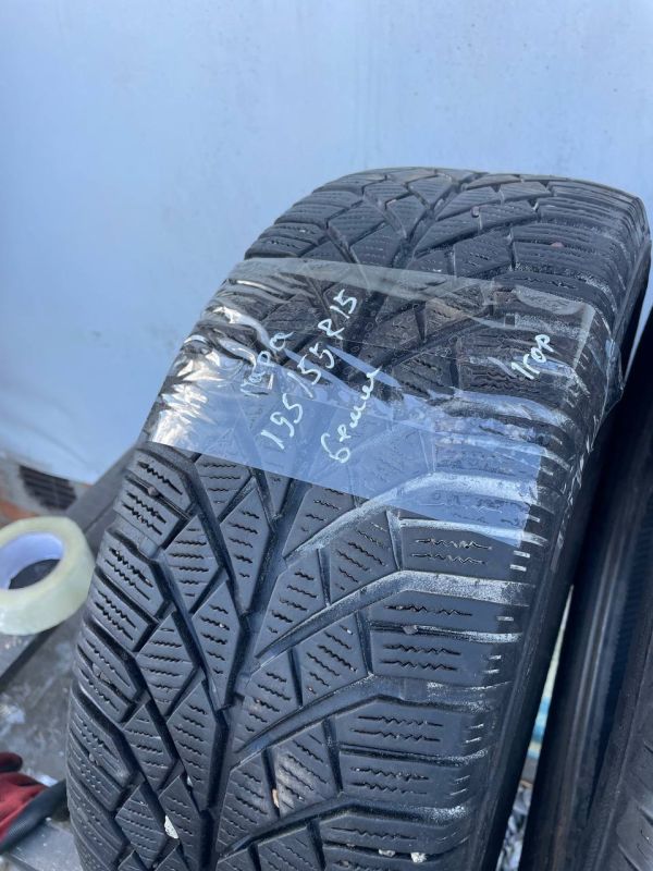 Шини пара 195/55 r15 6mm зима резина