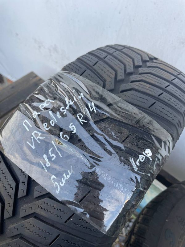 Шини пара Vredestein 185/65 r14 зима резина