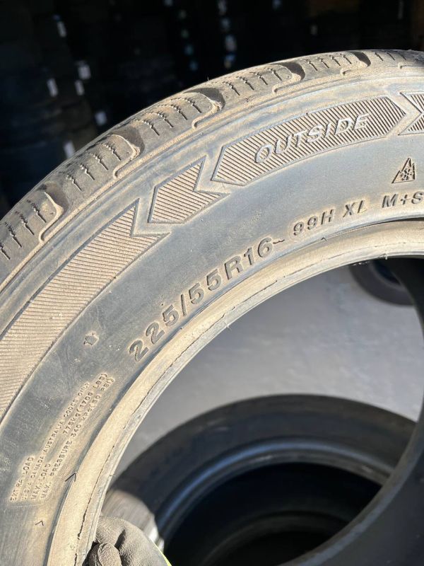 Шини пара ROCKSTONE ICE-PLUS 225/55/R16 зима резина