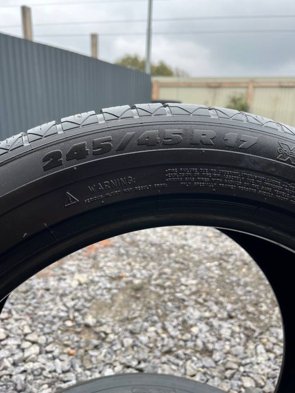 Шини пара MICHELIN PILOT ALPIN 245/45/R17 зима резина