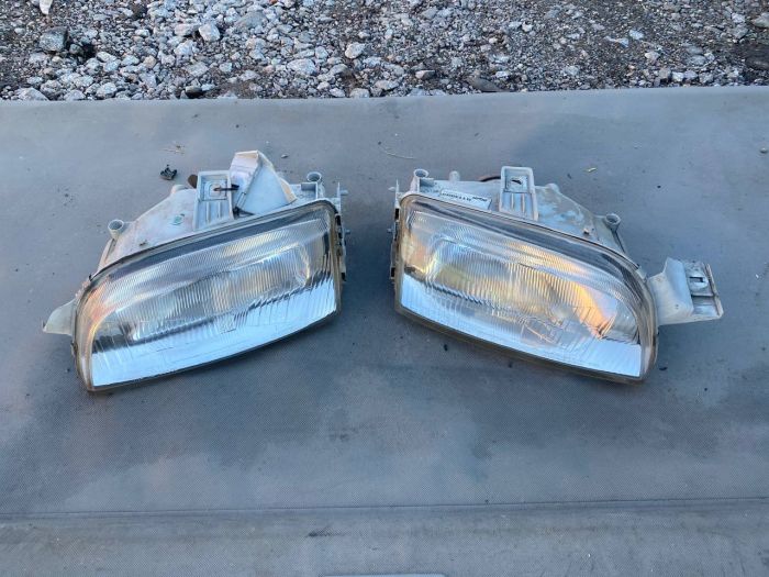 Фари передні пара ліва права Fiat punto Фіат Пунто