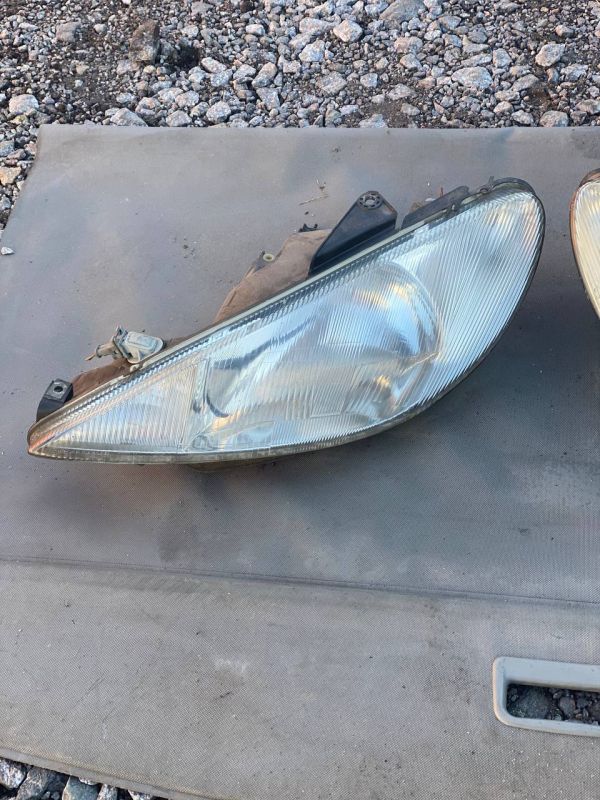 Фари передні пара ліва права Peugeot 206 Пежо 206