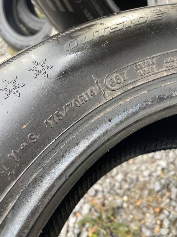 Шини пара Fortune 175/70 r14 зима резина