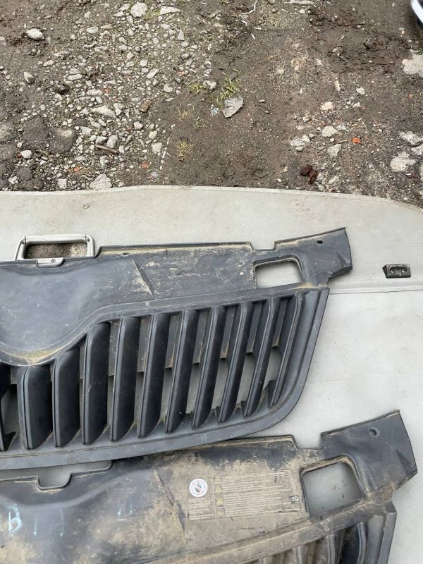 Решітка радіатора Skoda Fabia 2 Шкода фабія 2