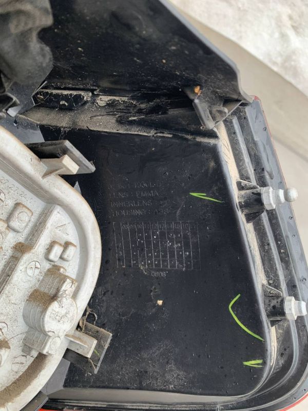 Ліхтар стоп задній лівий фонарь Фіат Браво 2 Fiat Bravo II