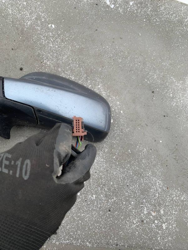 Дзеркало заднього виду ліве електричне Peugeot 407 (04-11)