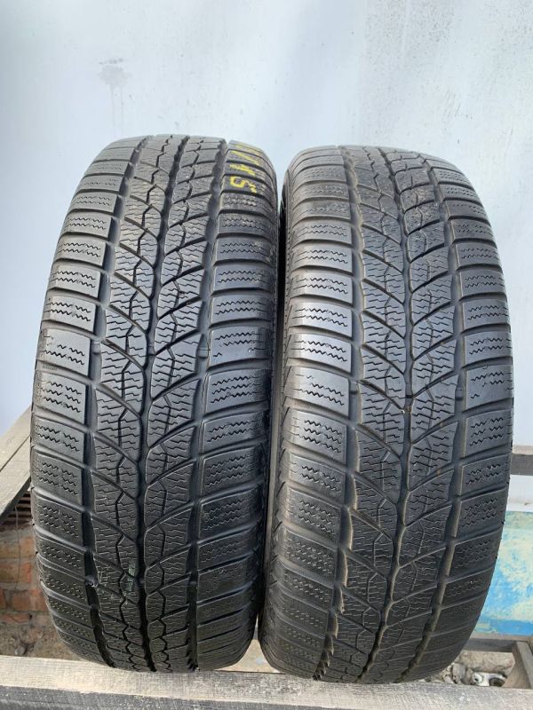 Шини пара Barum 195/65 r15 зима  резина Є Тріщини