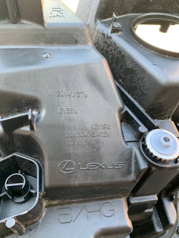 Уцінка Корпус фари правий Lexus RX  2022-2025 фара Оригінал