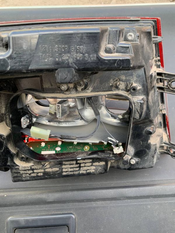 Уцінка Задній стоп ліхтар фонарь Skoda Octavia A7 Sedan Liftback 2016-2020 рест 