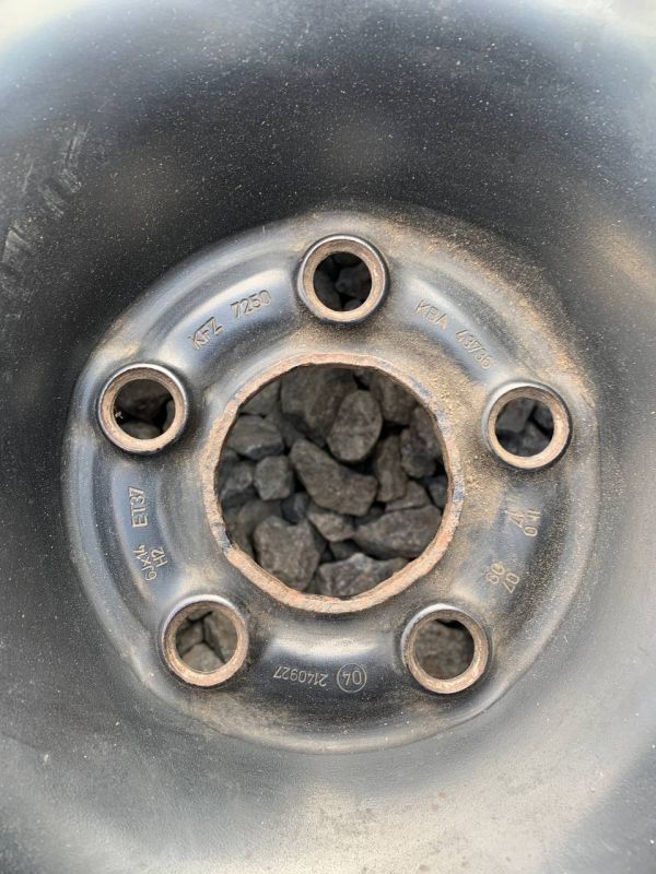 Сталеві диски пара розболтовка 5х100 r14 et 37