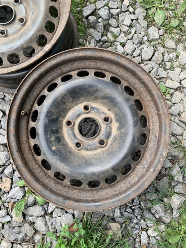 Диски сталеві пара Ауді 100,А4 R15 ET 33 Розболтовка 5х112