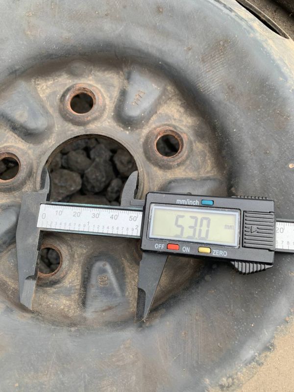 Диски сталеві пара r14 6j toyota 5x100 