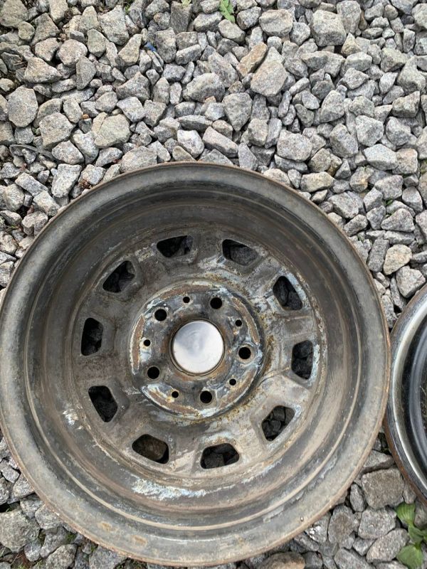 Сталеві диски пара BMW 5.5x14 et22 R14 Розболтовка 5х120