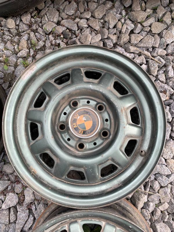 Сталеві диски пара BMW 5.5x14 et22 R14 Розболтовка 5х120