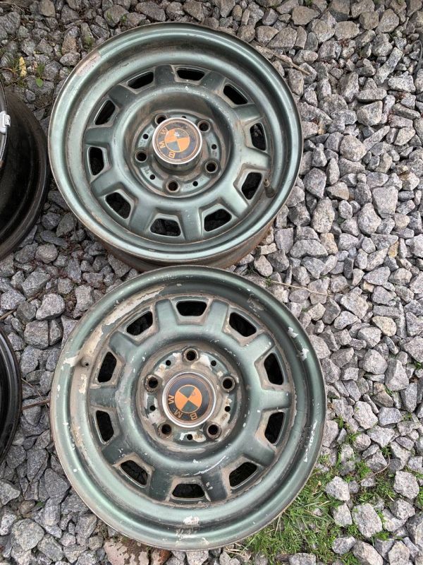 Сталеві диски пара BMW 5.5x14 et22 R14 Розболтовка 5х120