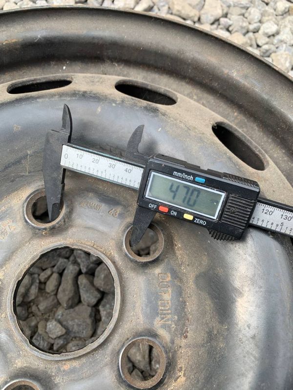 Диски пара сталеві VAG 6j15 R15 et 55 Розболтовка 5х112 штампований 7M0601027A