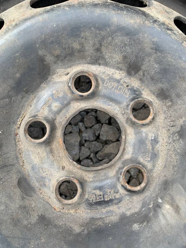 Диски пара сталеві VAG 6j15 R15 et 55 Розболтовка 5х112 штампований 7M0601027A