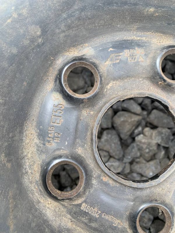 Диски пара сталеві VAG 6j15 R15 et 55 Розболтовка 5х112 штампований 7M0601027A