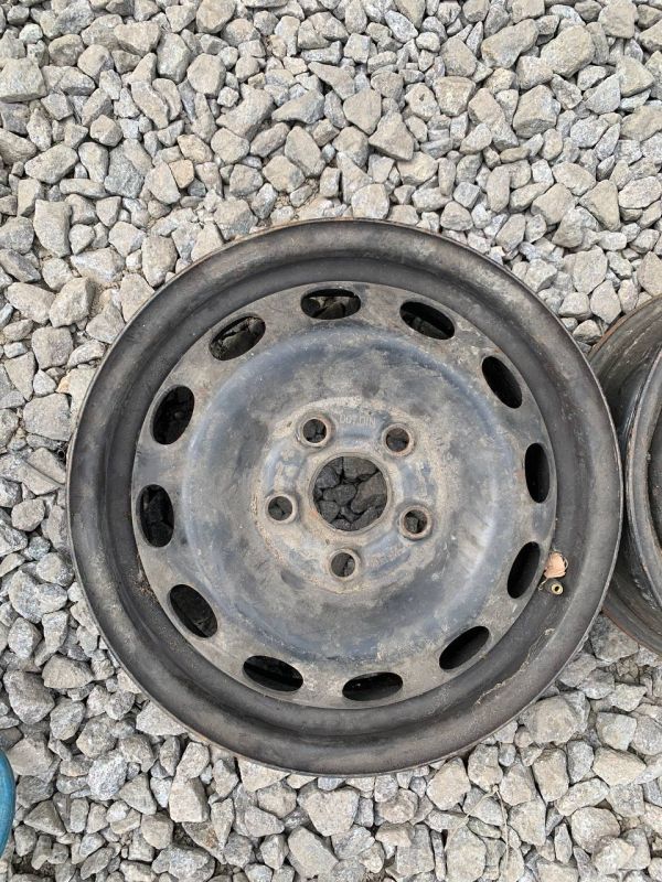 Диски пара сталеві VAG 6j15 R15 et 55 Розболтовка 5х112 штампований 7M0601027A