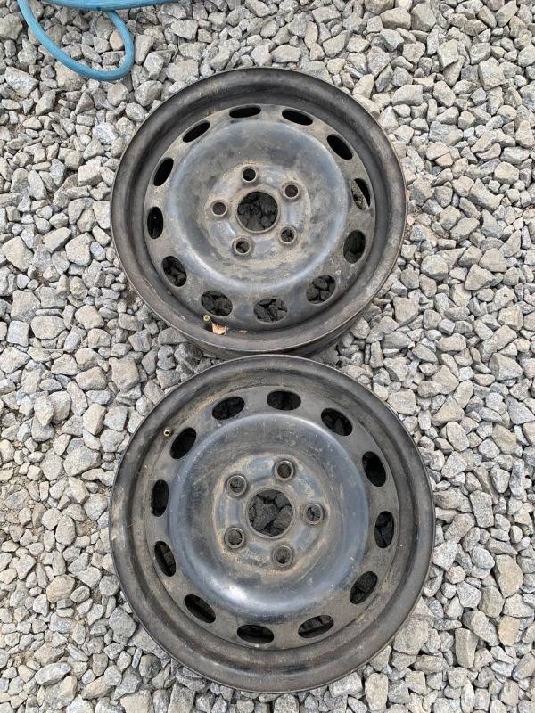 Диски пара сталеві VAG 6j15 R15 et 55 Розболтовка 5х112 штампований 7M0601027A