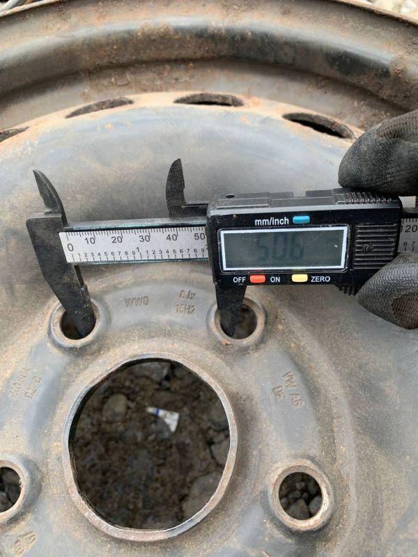 Диски сталеві  WAG R15 ET47 5*112 Volkswagen Touran Audi Seat 1K0601027T