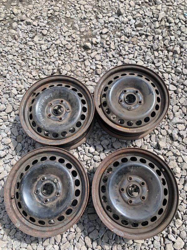 Диски металеві комплект 5х112 еt 45 R16 6J Audi Skoda Vw Golf V Touran Caddy Passat