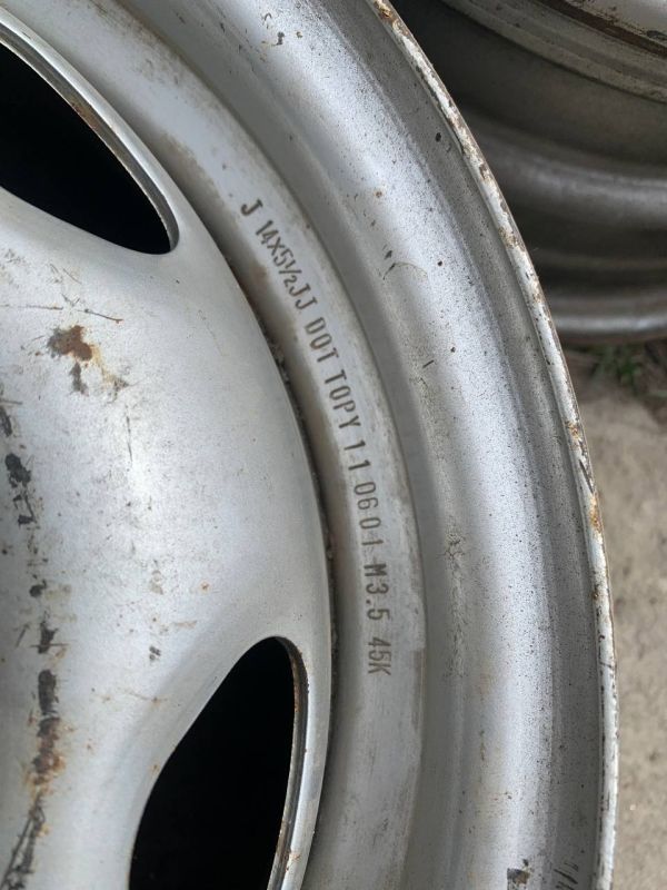 Диски комплект TOYOTA Розболтовка 5х114.3 r14