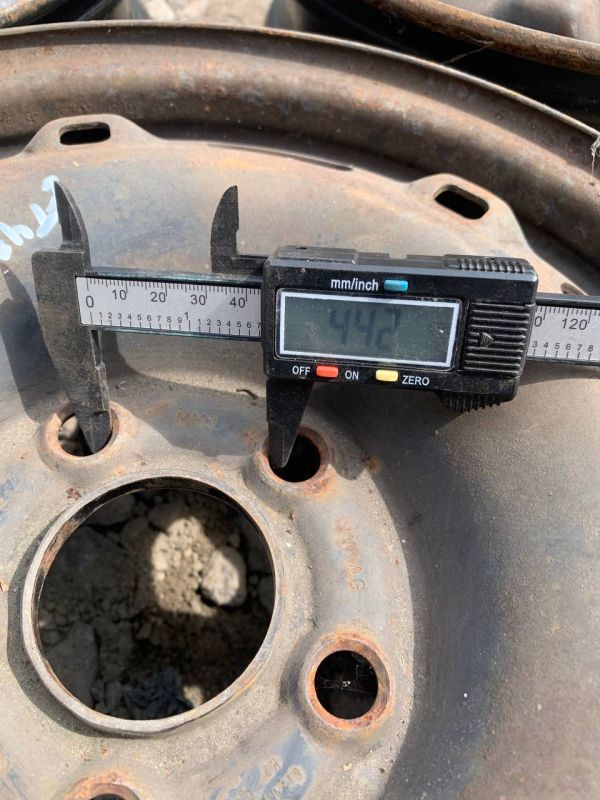 Диски металеві комплект Wag Fabia розболтовка 5х100 r14 et 43 