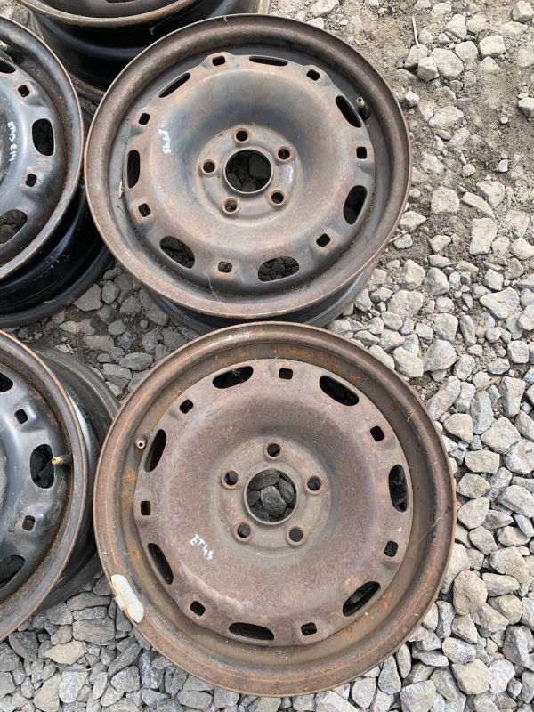 Диски металеві комплект Wag Fabia розболтовка 5х100 r14 et 43 