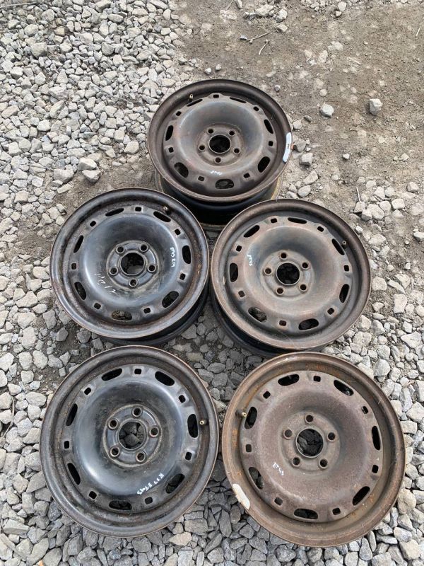 Диски металеві комплект Wag Fabia розболтовка 5х100 r14 et 43 