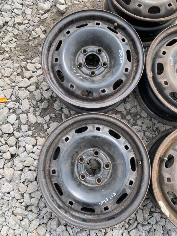 Диски металеві комплект Wag Fabia розболтовка 5х100 r14 et 43 