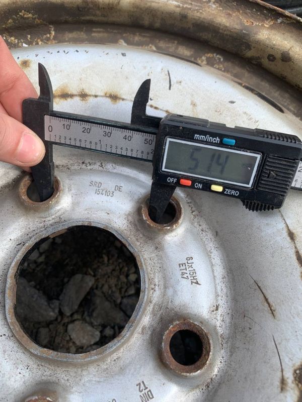 Диски металеві WAG розболтовка 5х112 r15 et 47 dia 56mm пара комплект один