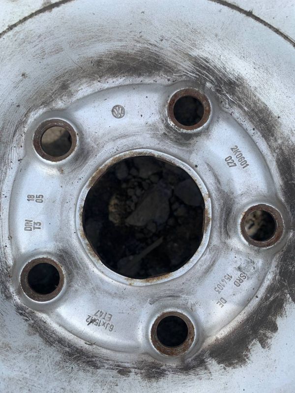 Диски металеві WAG розболтовка 5х112 r15 et 47 dia 56mm пара комплект один