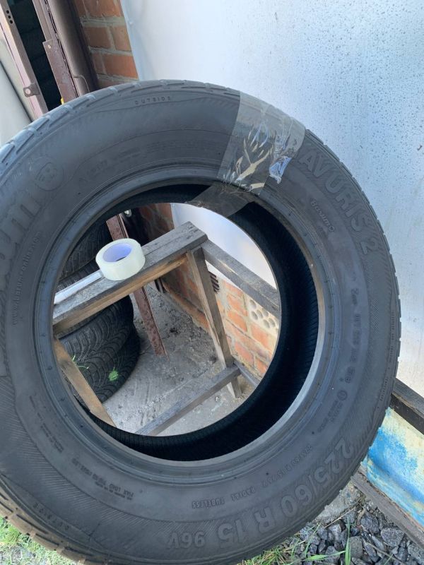 Шина розпаровка Barum 225/60 r15 резина